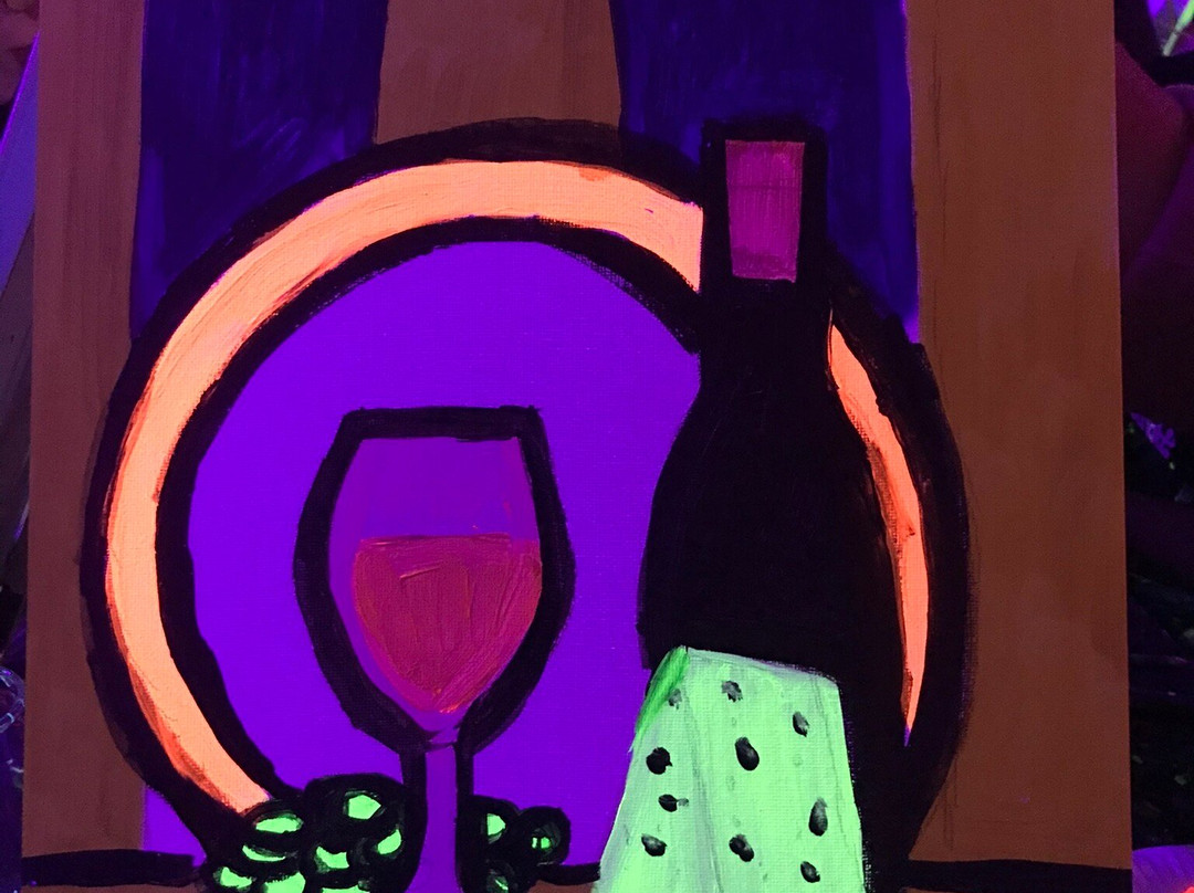 Bottomless Paint in the Dark at Rembrandt Van Wine-伦敦必去景点