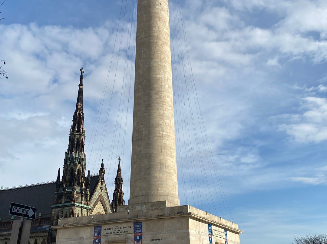 Washington Monument and Mount Vernon Place-巴尔的摩必去景点