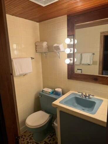 日落海滨旅馆-浴室