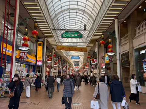 Kobe Motomachi Shopping Street-神户市必去景点