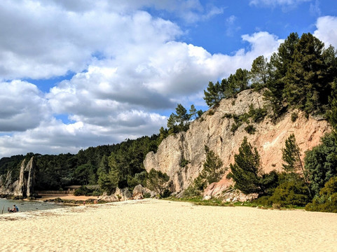 Praia de Albarquel-Setubal必去景点