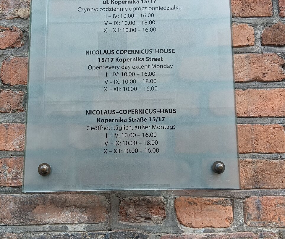 House of Nicolas Copernicus Museum-托伦古镇必去景点