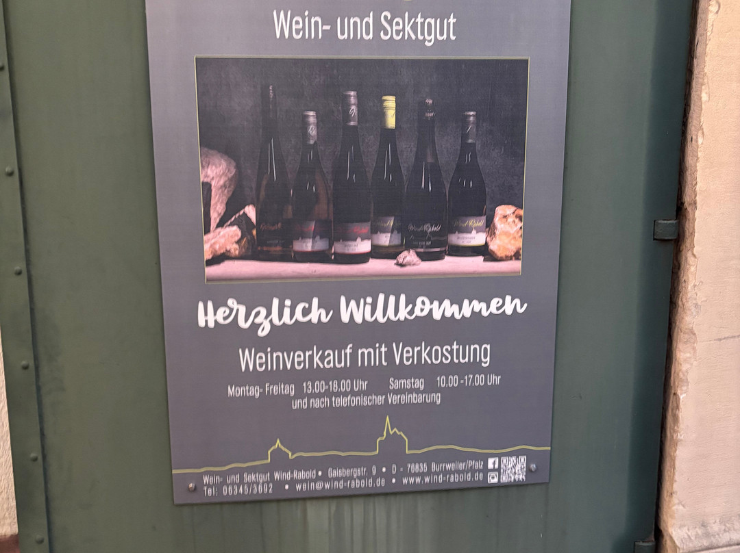 Wein Und Sektgut Wind-rabold-Burrweiler必去景点