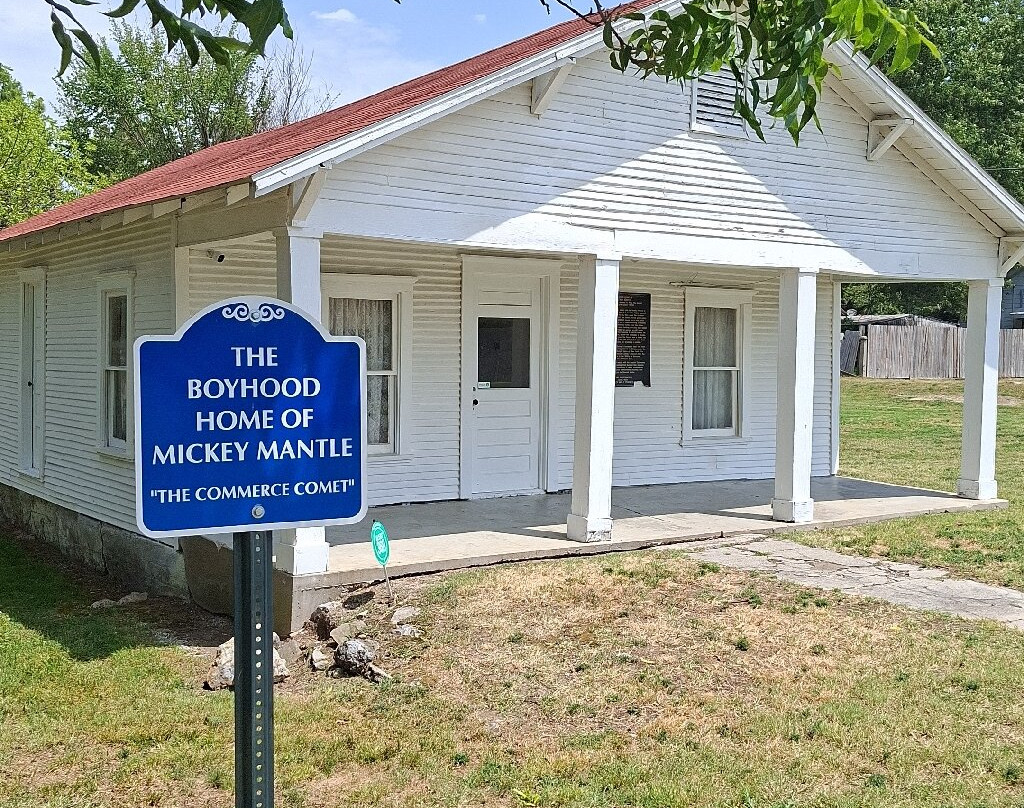 Mickey Mantle Childhood Home-Commerce必去景点