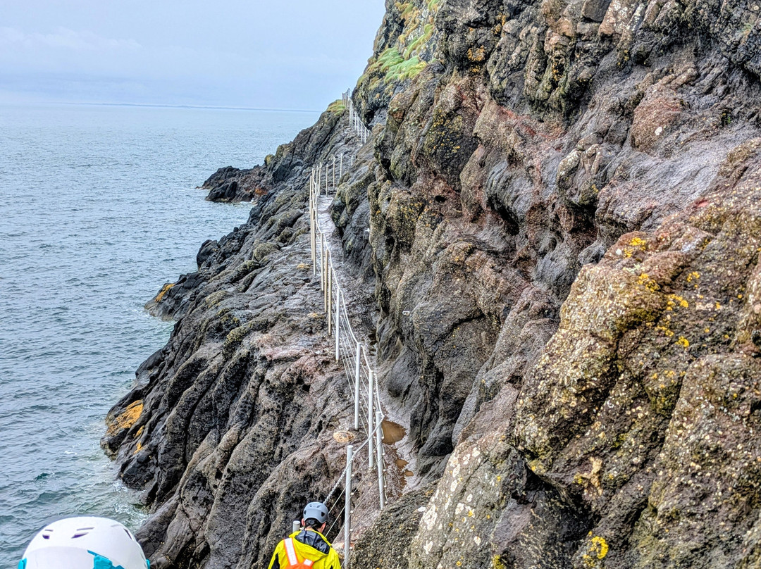 The Gobbins Cliff Path-Larne必去景点