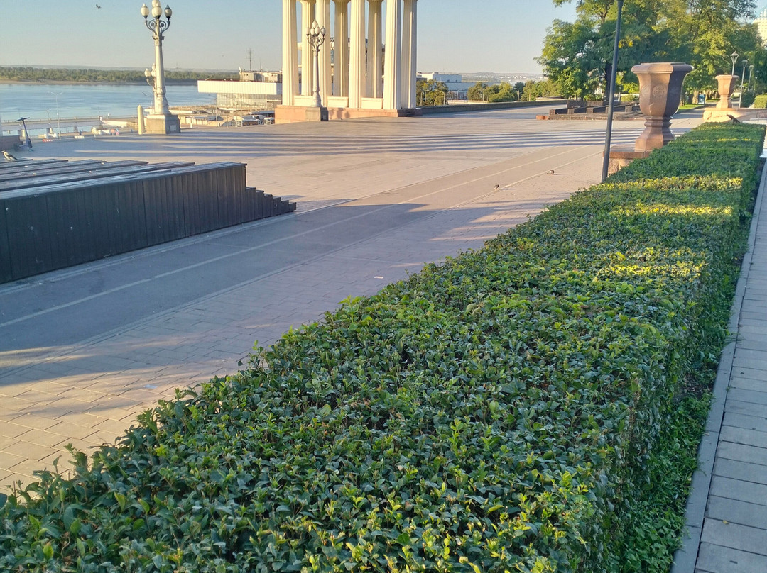 Central embankment of Volgograd-伏尔加格勒必去景点