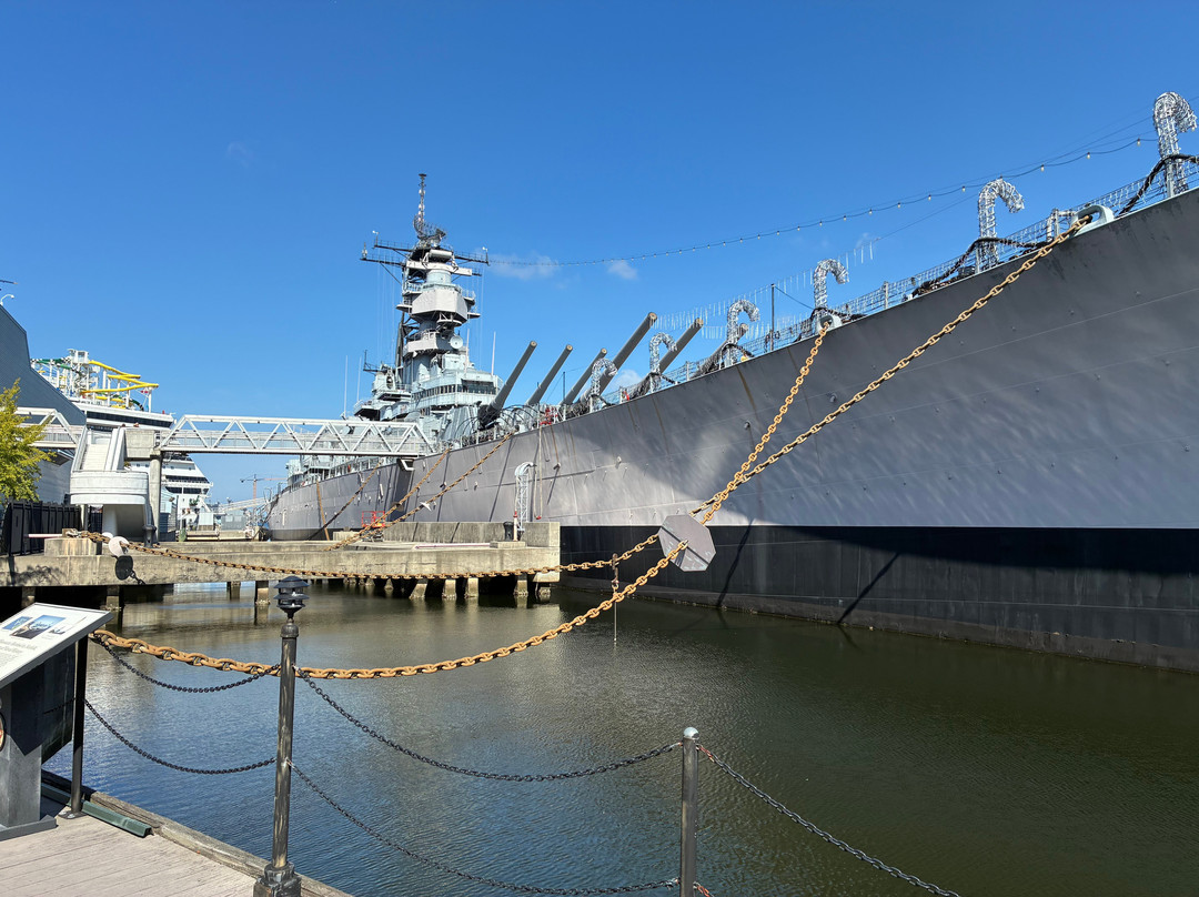 Battleship Wisconsin at Nauticus-诺福克必去景点