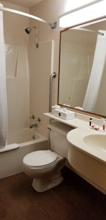 拉斯维加斯速8酒店-浴室