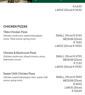 Debonairs Pizza主图