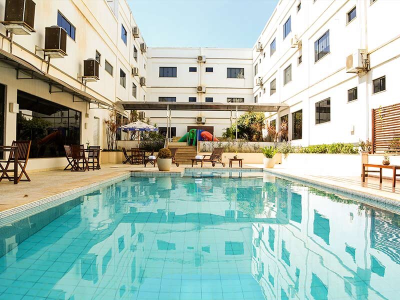 Atrium Confort Hotels-泳池
