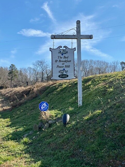 The Bed and Breakfast at Peace Hill Farm-浴室