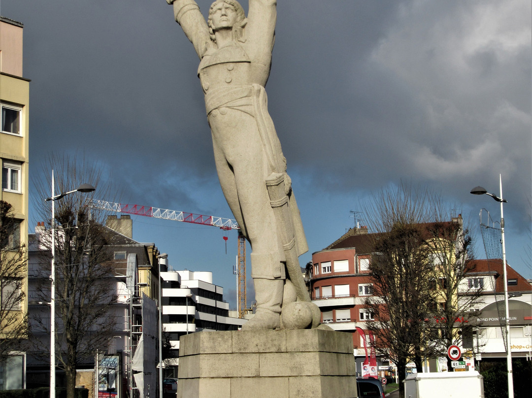 Merlin de Thionville Statue-蒂永维尔必去景点