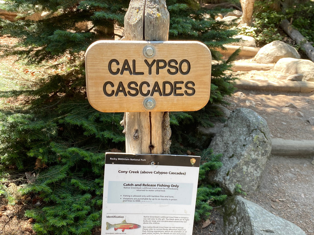 Calypso Cascades-落基山国家公园必去景点