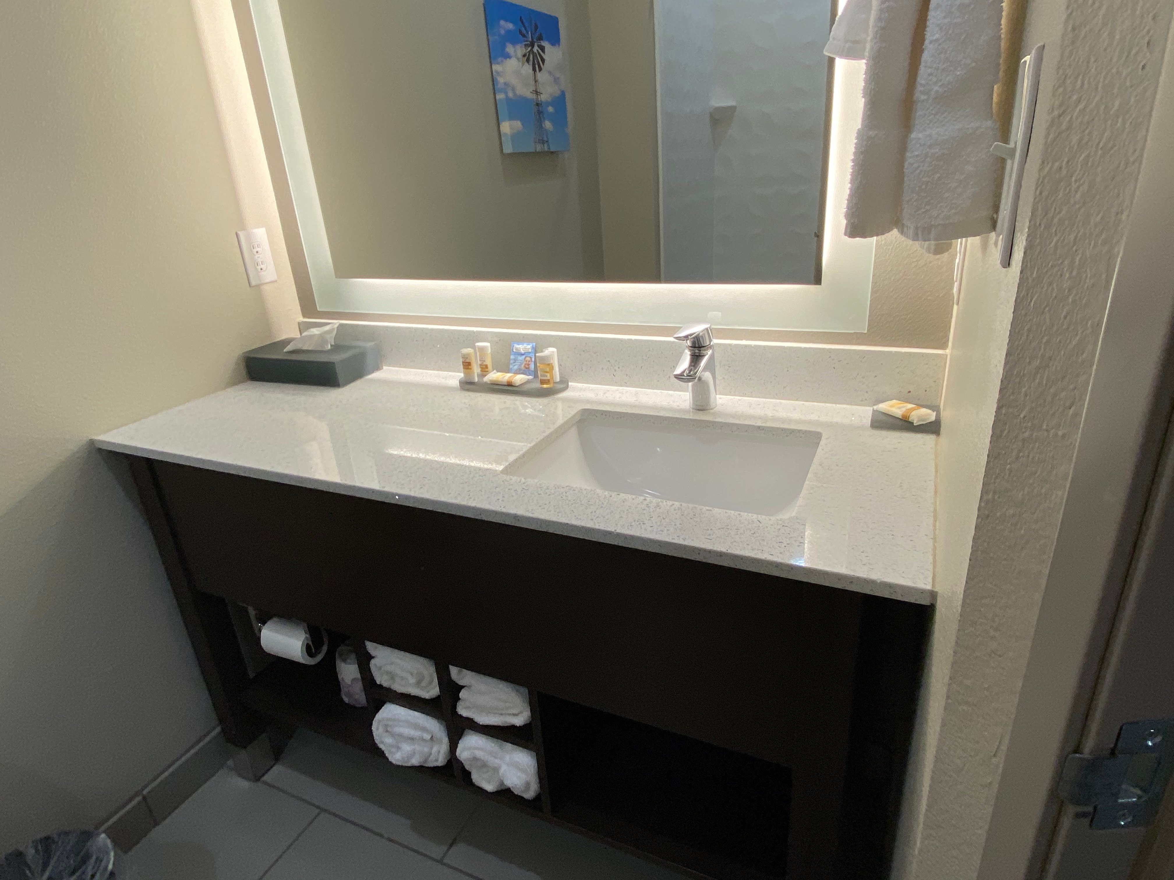 La Quinta Inn & Suites by Wyndham Sweetwater East-浴室