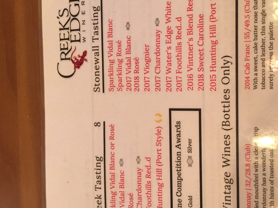Creek's Edge Winery景点图片