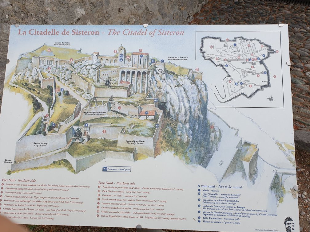 La Citadelle de Sisteron景点图片