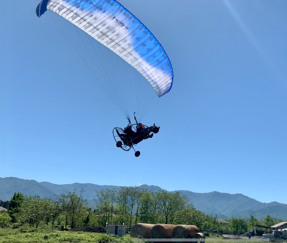 Paragliding in Batumi-巴统必去景点