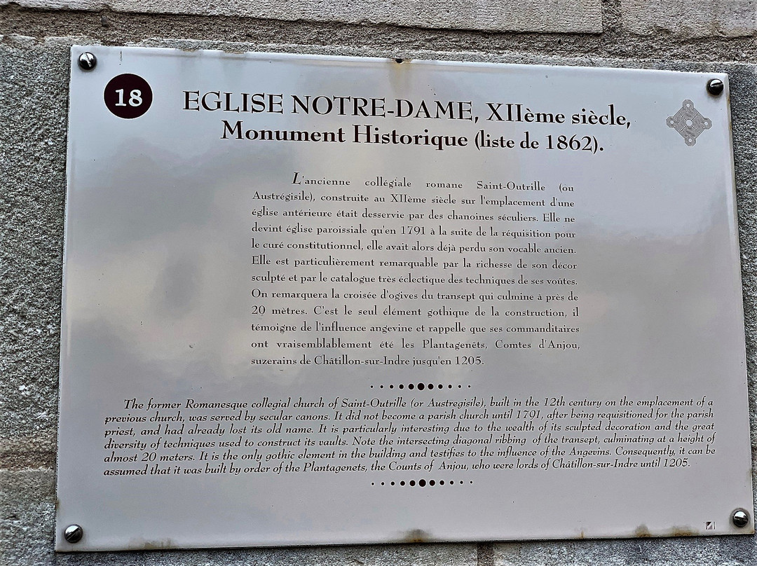 Eglise Notre Dame – Ancienne collegiale Saint-Outrille景点图片