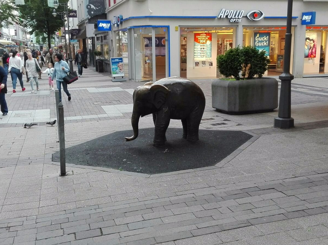 Bronzeelefant "Tuffi"景点图片