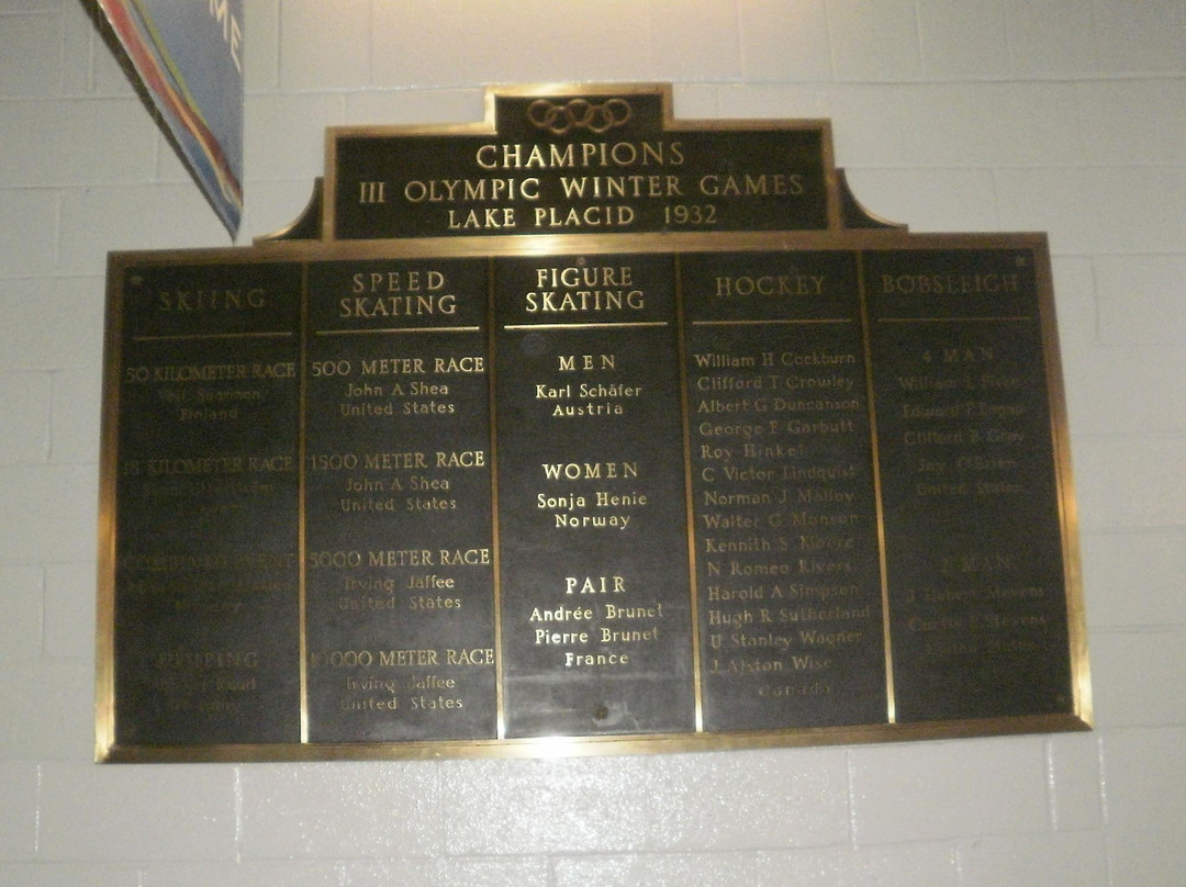 1932 Jack Shea Arena-普莱西德湖必去景点