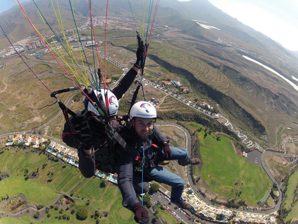 Tenerife Tandem Paragliding-特内里费岛必去景点