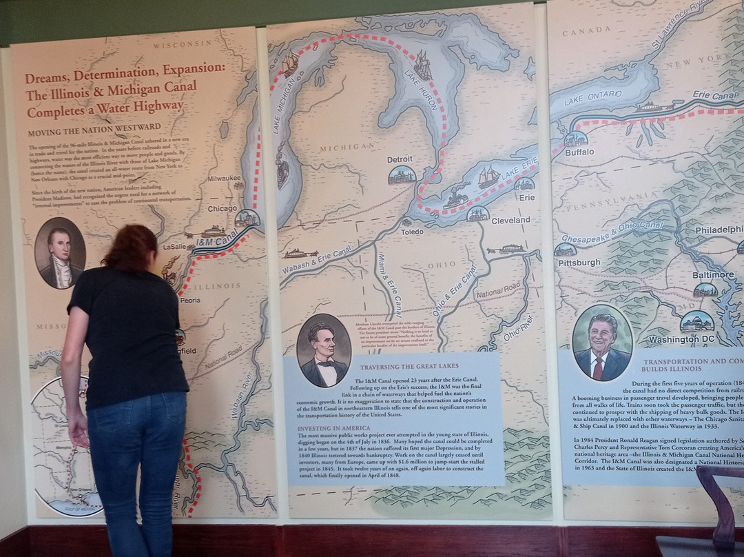 I & M Canal Visitors Center and Canal Boat-LaSalle必去景点
