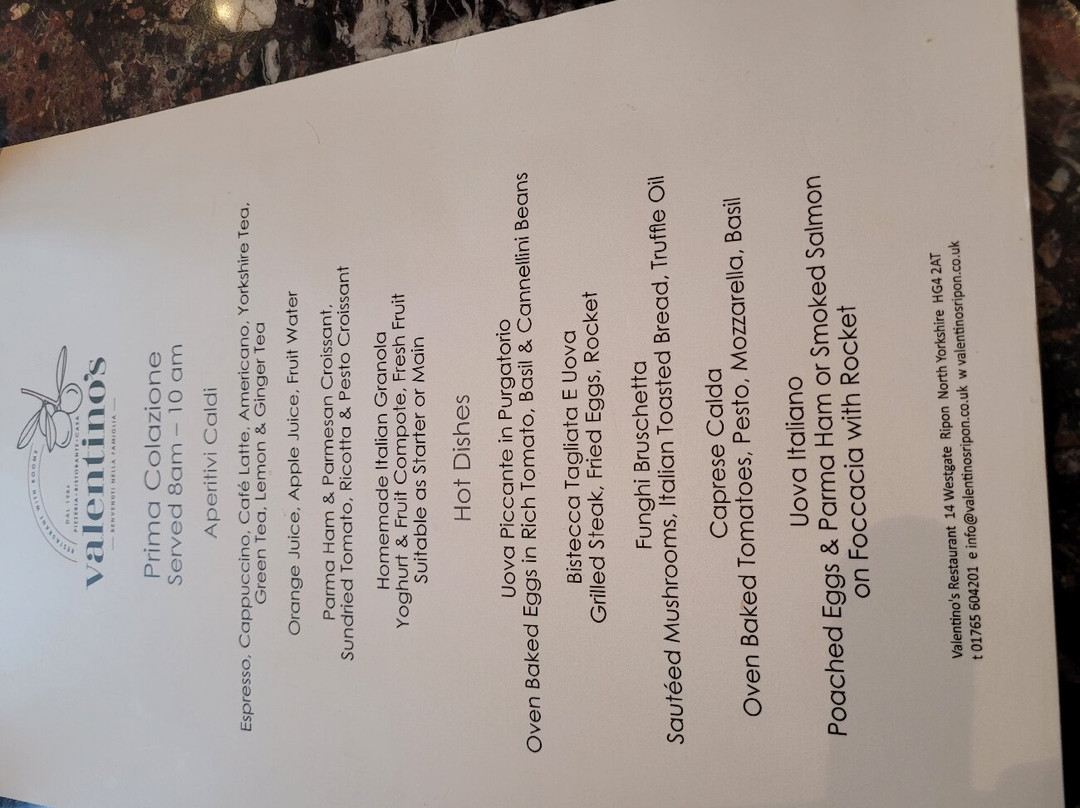 Valentino's Restaurant With Rooms主图