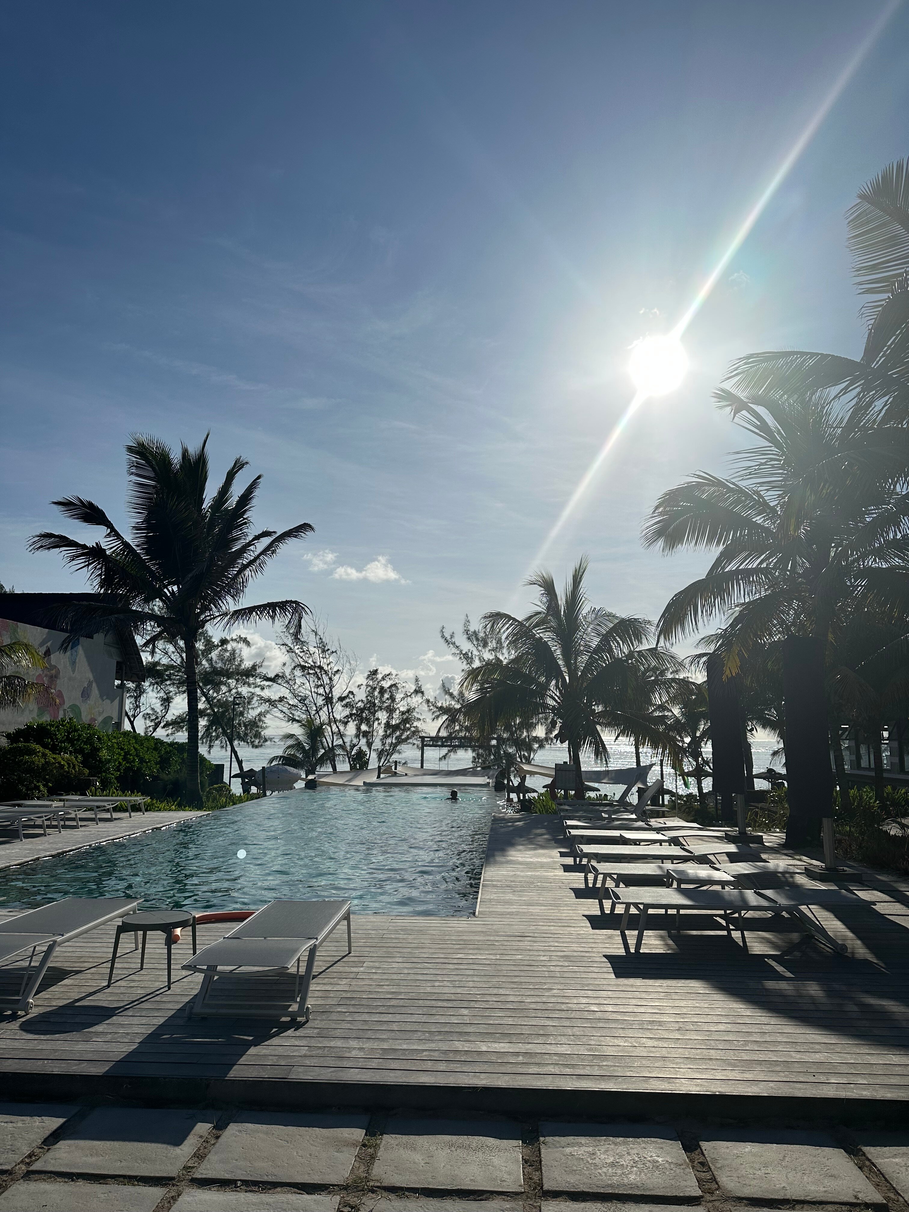C Mauritius-泳池