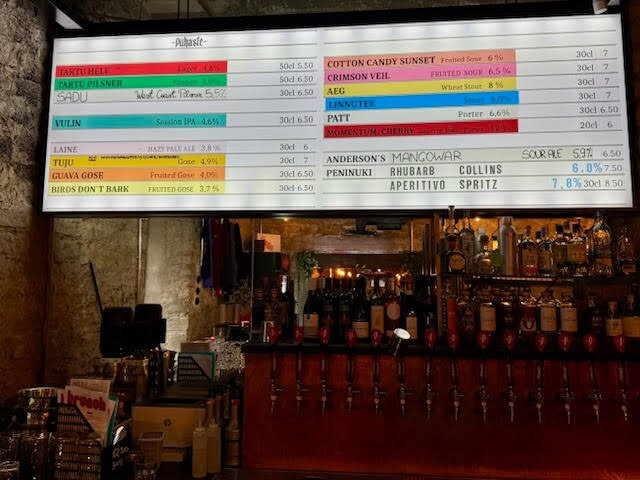 Pühaste Taproom Tallinn