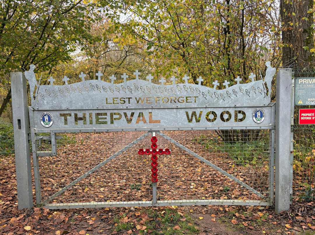 Ulster Memorial Tower & Thiepval Wood-Thiepval必去景点