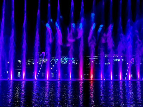 Illuvia Water Show At Epic Central Park-大草原城必去景点