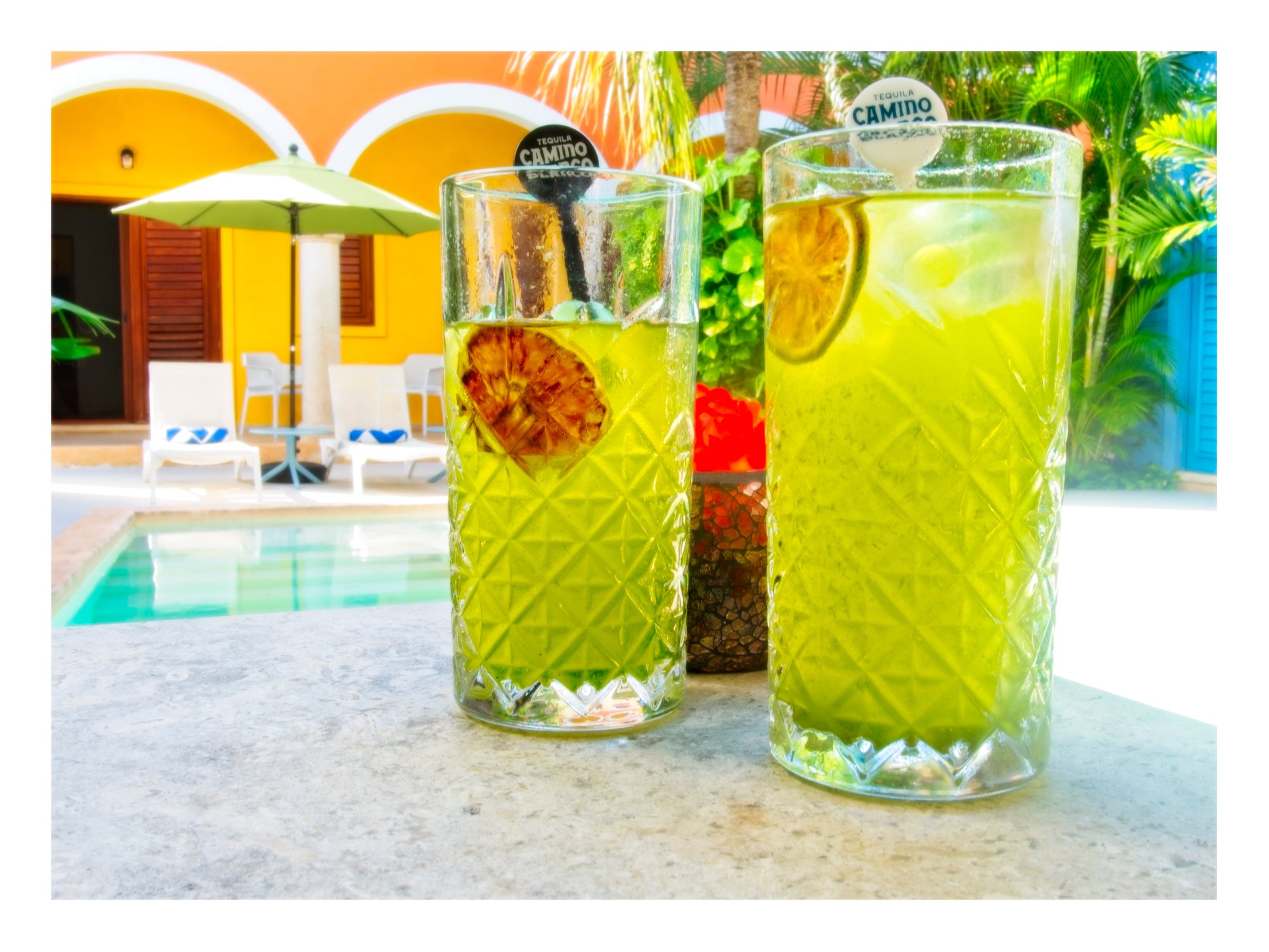 Merida Santiago Hotel Boutique-泳池