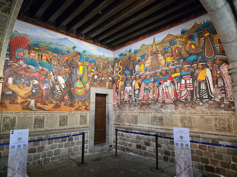 Murals of the Government Palace-Tlaxcala必去景点