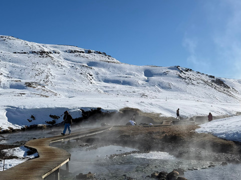 Reykjadalur Hot Springs-Olfus必去景点