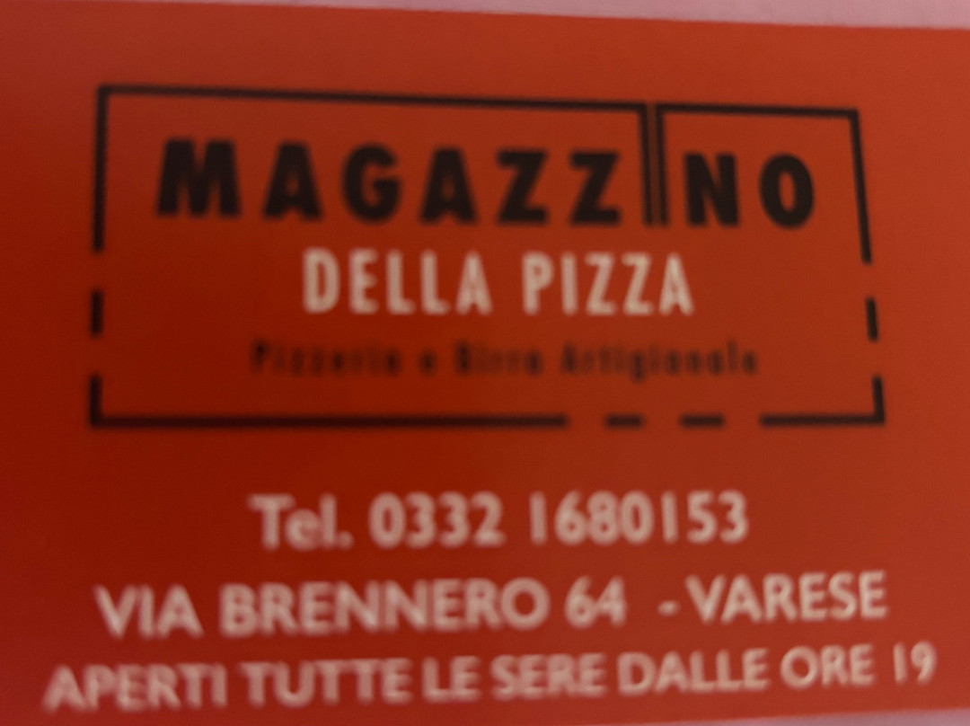 Numa pizzeria - bar