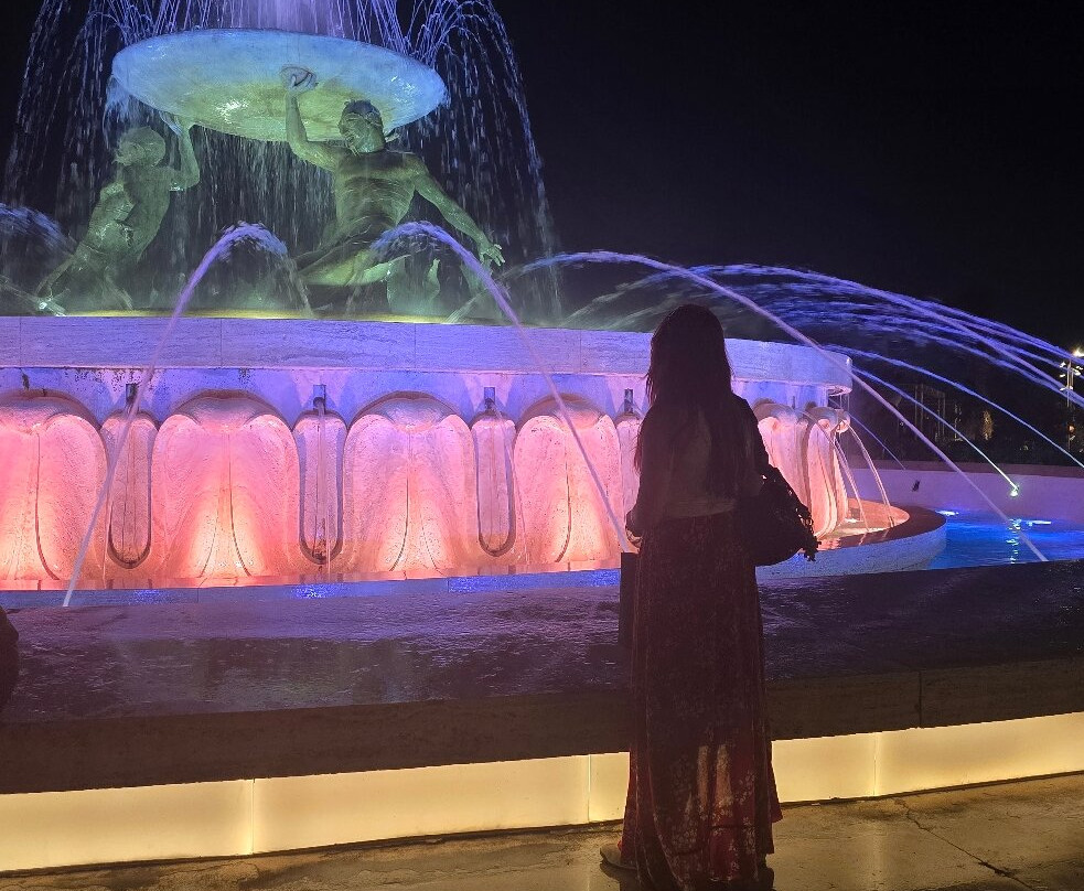 Triton Fountain-瓦莱塔必去景点