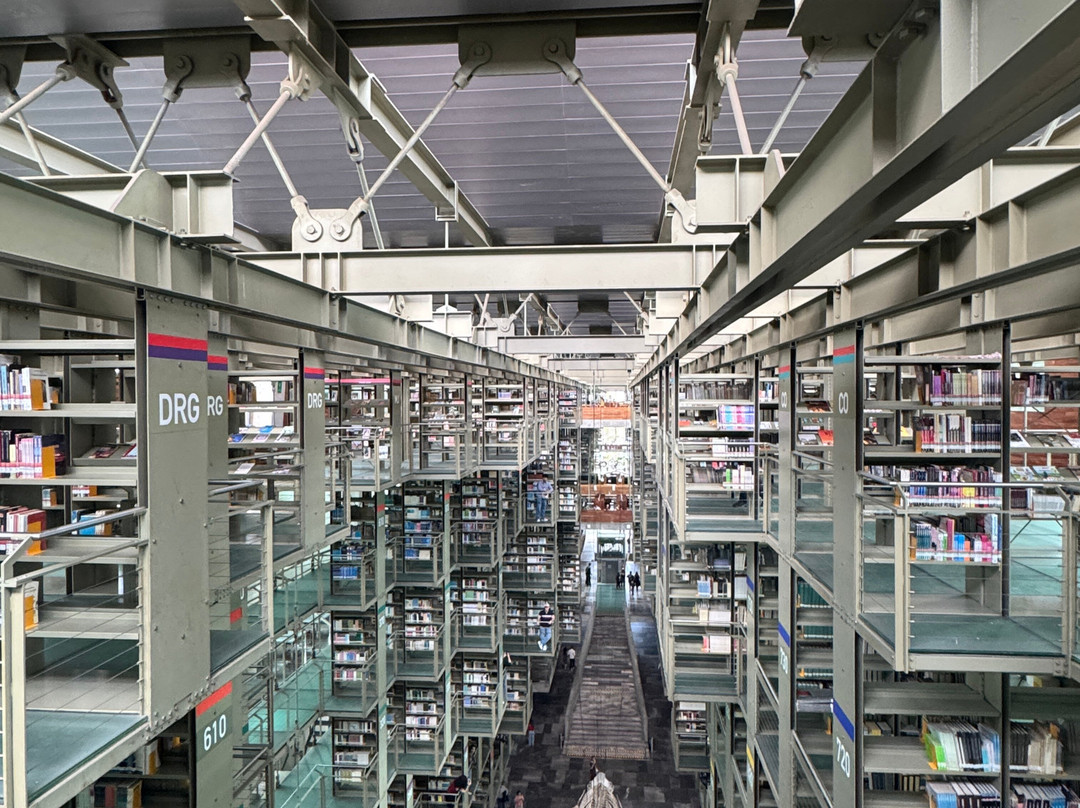 Biblioteca Vasconcelos-墨西哥城必去景点