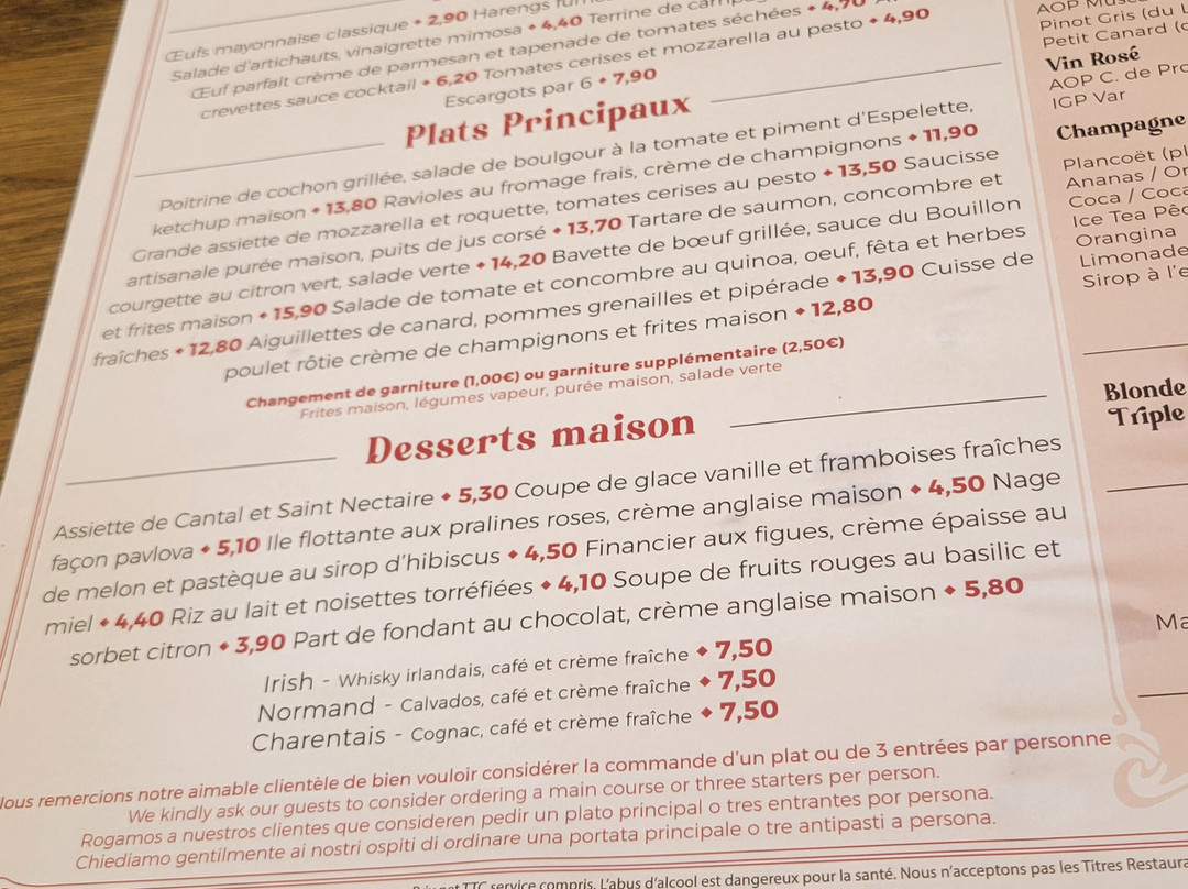 Le Bouillon De La Paix