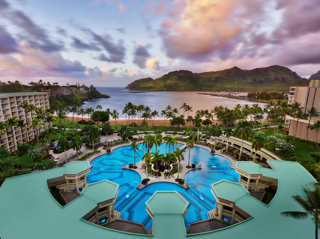 利胡埃酒店住宿-Marriott's Kaua'i Beach Club