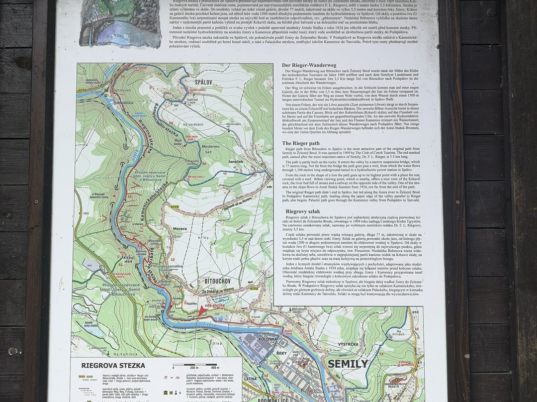 Riegrova Trail-Semily必去景点