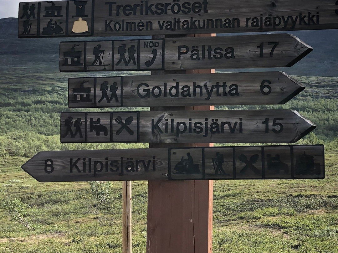 The Three Nations' Border Point-Kilpisjarvi必去景点