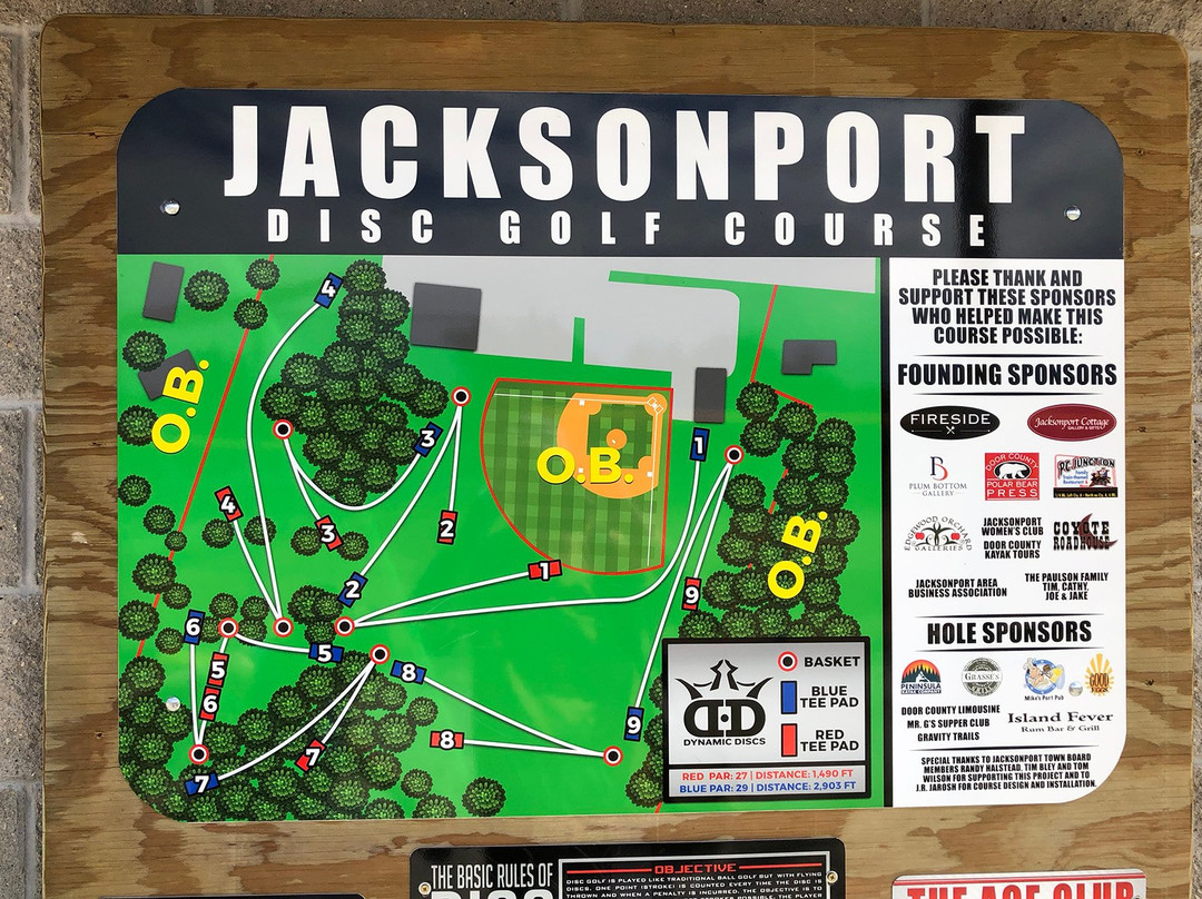 Jacksonport Disc Golf景点图片