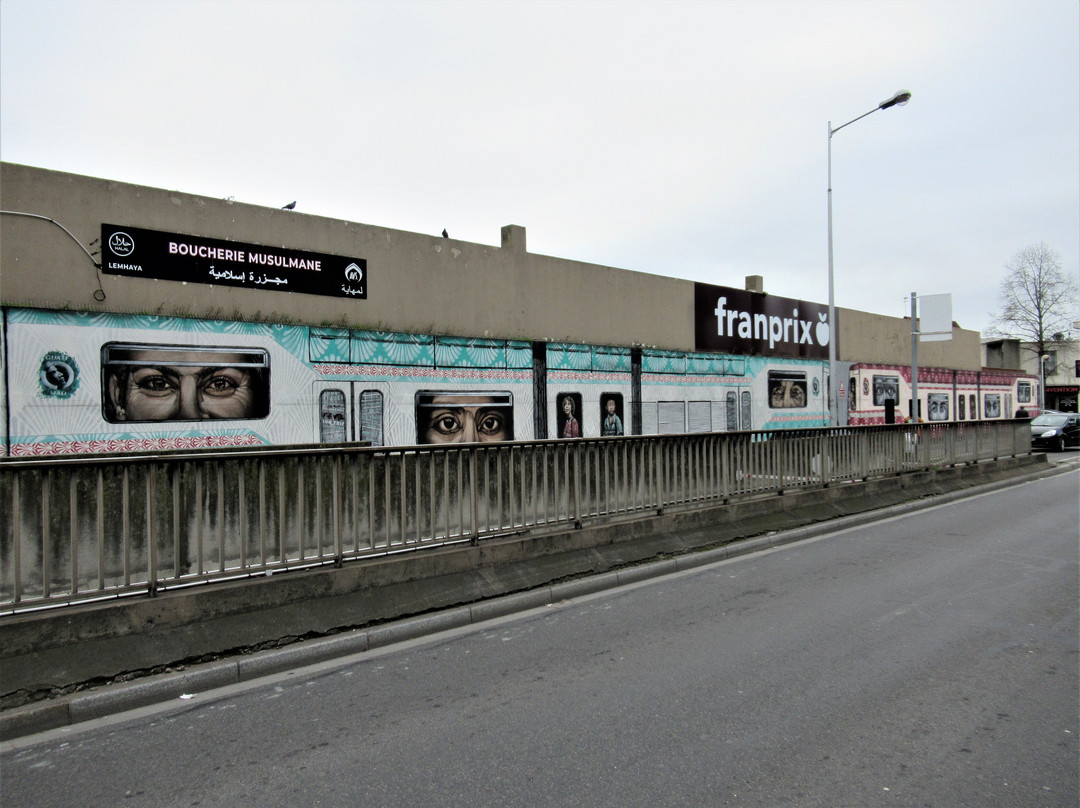 Fresque "Le Tram"