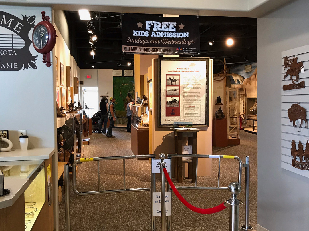 North Dakota Cowboy Hall of Fame-Medora必去景点