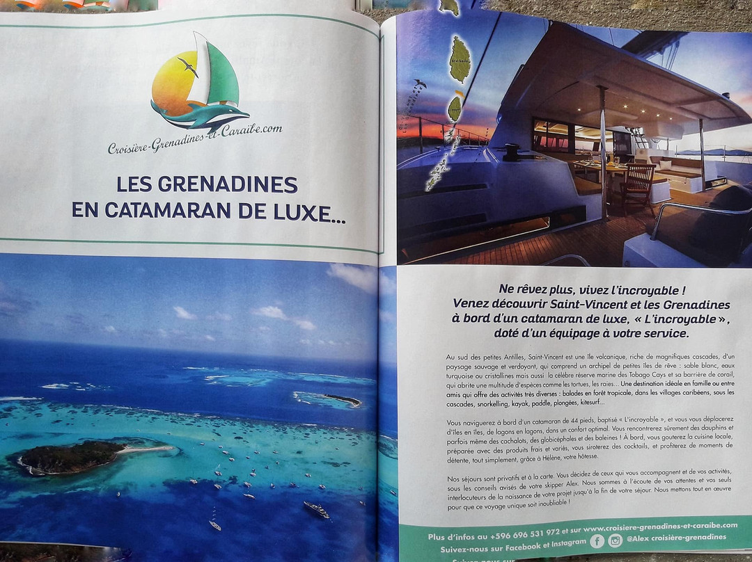 Alex Croisiere Grenadines et Caraibe-Le Marin必去景点