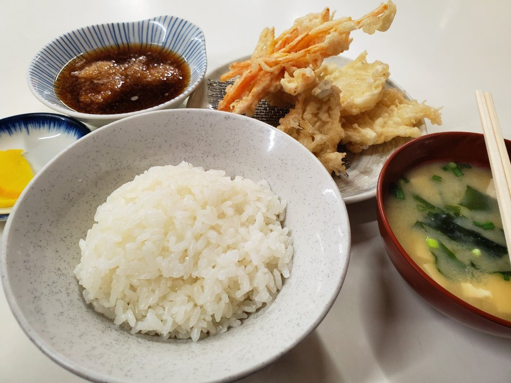 天ぷら定食ふじしま