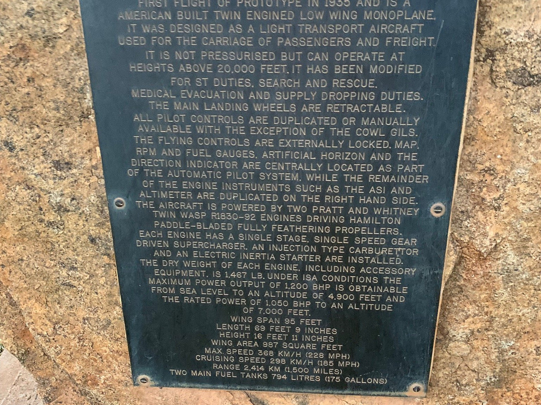 Douglas DC3 Dakota-West Wyalong必去景点