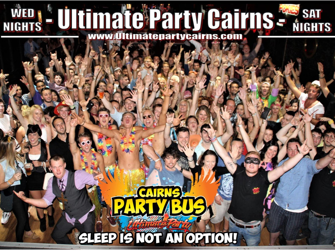 Ultimate Party Bus-凯恩斯必去景点