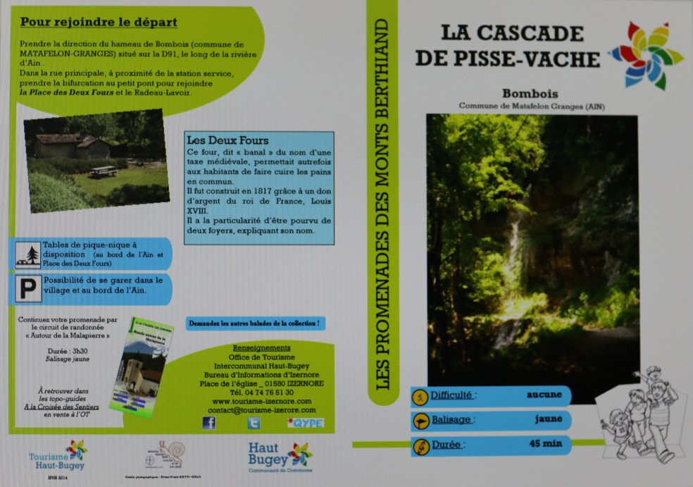 Cascade de Pisse-Vache-Matafelon-Granges必去景点