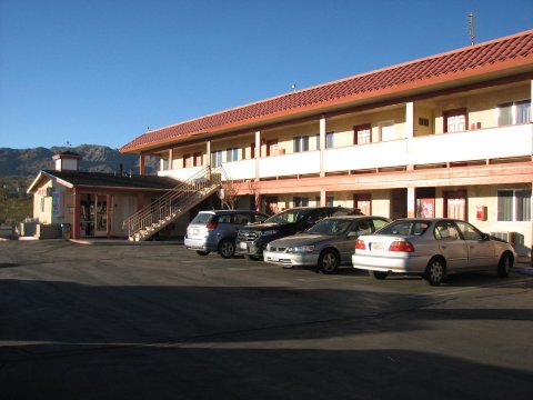 约书亚树国家公园高沙漠汽车旅馆-浴室